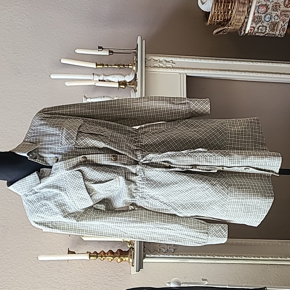 Veronica Beard Jeans Alyse Button Down Dress Size S